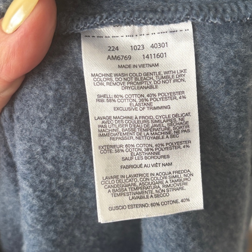 Columbia Men's Blue Heathered‎ Crewneck Sweatshirt Pullover Fleece Size XL - Picture 6 of 8